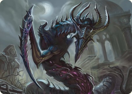 Crypt Sliver Art Card [Commander Masters Art Series] Magic: The Gathering