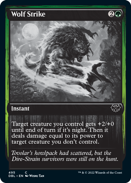Wolf Strike [Innistrad: Double Feature] Magic: The Gathering