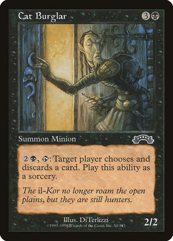 Cat Burglar [Exodus] Magic: The Gathering