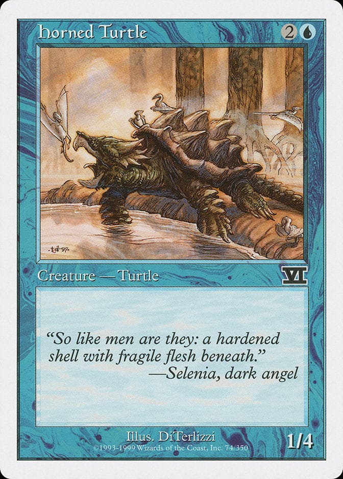 Horned Turtle [Classic Sixth Edition] Magic: The Gathering