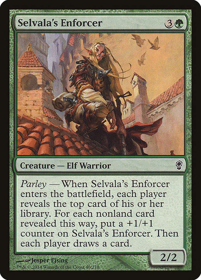 Selvala's Enforcer [Conspiracy] Magic: The Gathering
