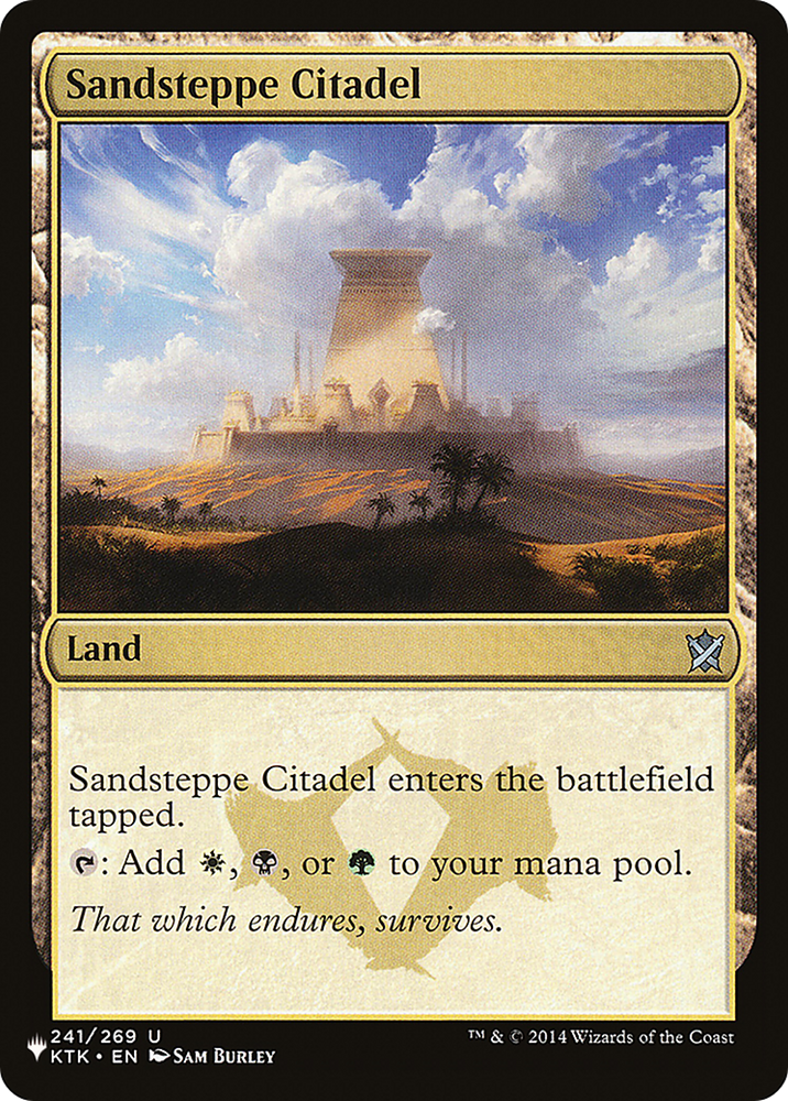 Sandsteppe Citadel [Secret Lair: From Cute to Brute] Magic: The Gathering