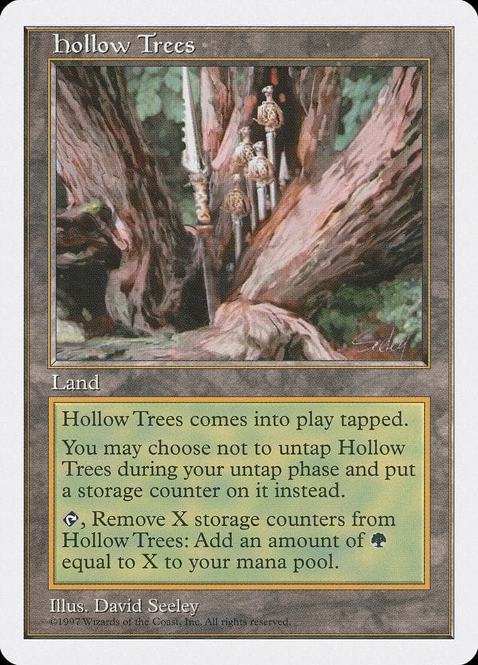 Hollow Trees [Fifth Edition] Magic: The Gathering
