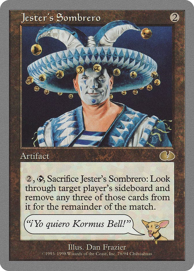Jester's Sombrero [Unglued] Magic: The Gathering