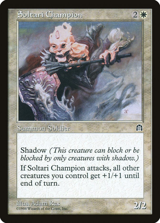 Soltari Champion [Stronghold] Magic: The Gathering