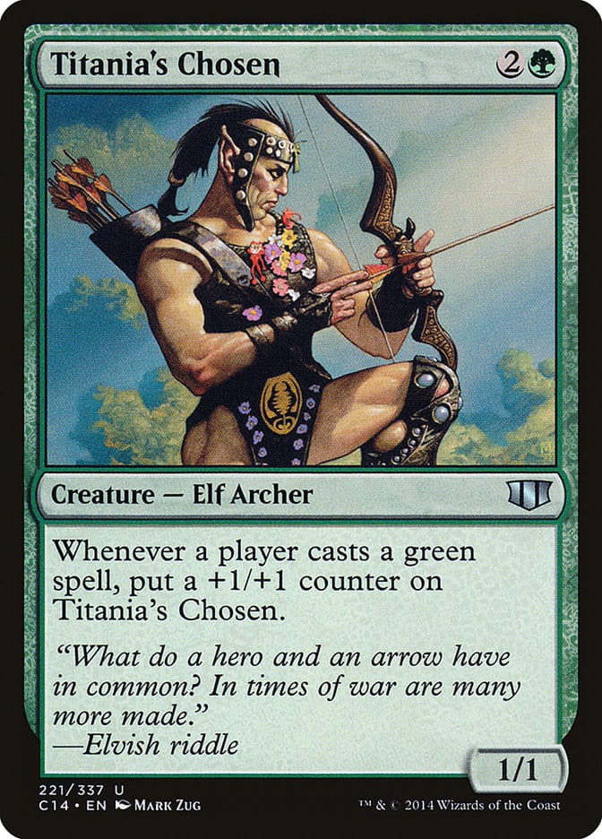 Titania's Chosen [Commander 2014] Magic: The Gathering