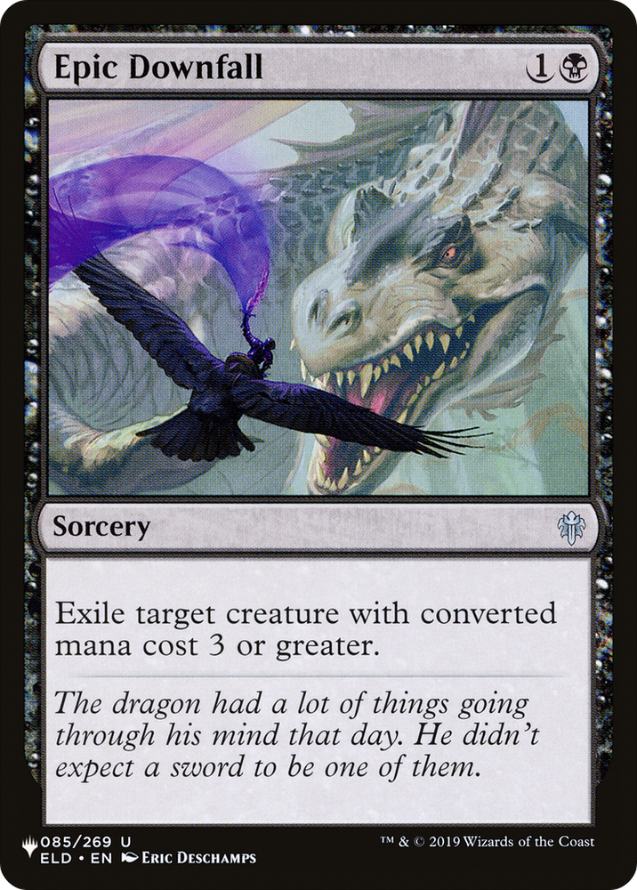 Epic Downfall [The List] Magic: The Gathering