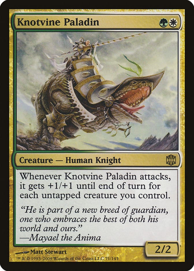 Knotvine Paladin [Alara Reborn] Magic: The Gathering