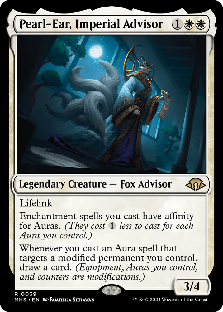 Pearl-Ear, Imperial Advisor [Modern Horizons 3] Magic: The Gathering