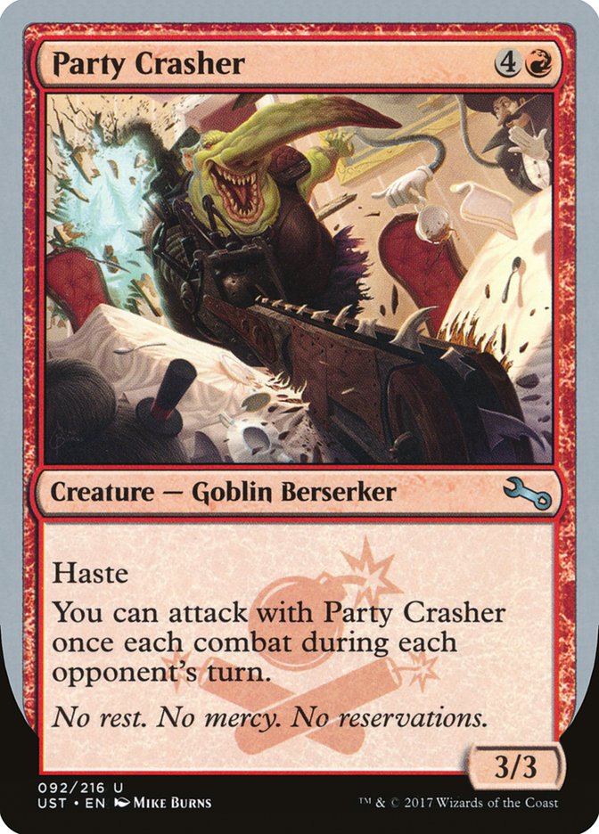 Party Crasher [Unstable] Magic: The Gathering