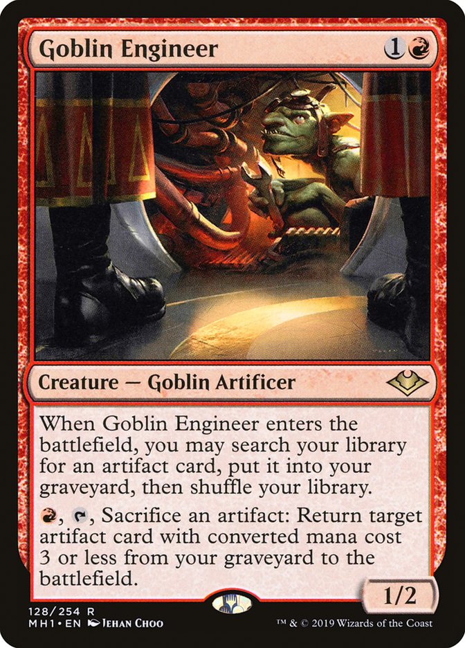 Goblin Engineer [Modern Horizons] Magic: The Gathering