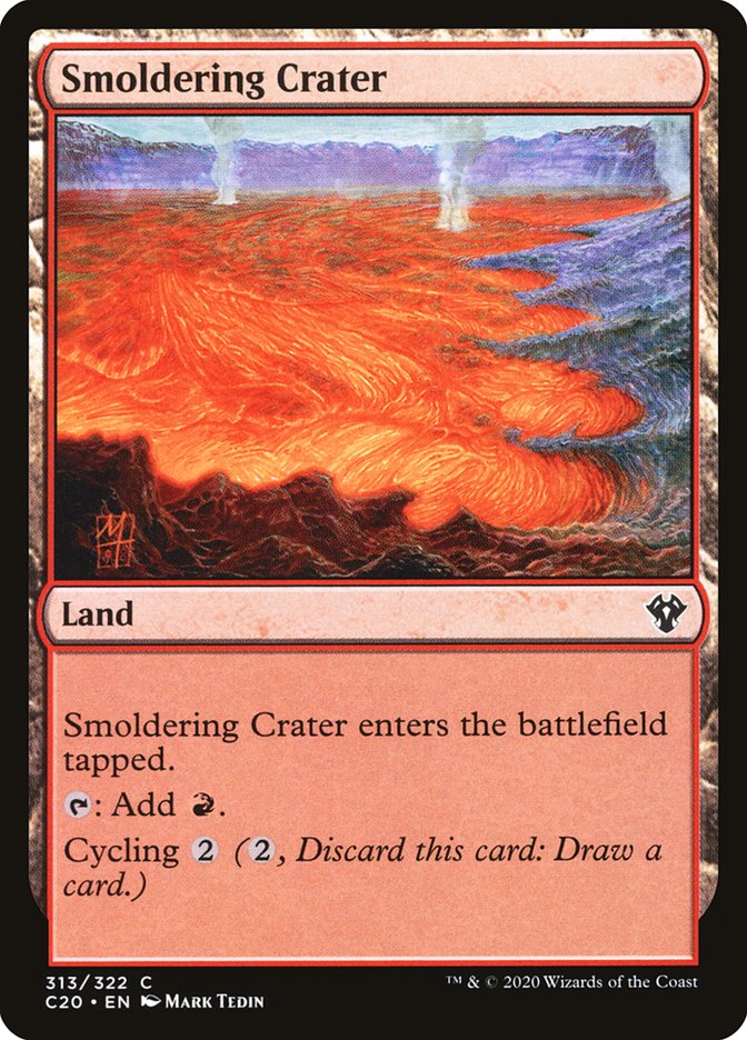 Smoldering Crater [Commander 2020] Magic: The Gathering