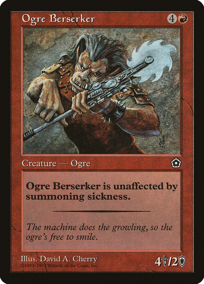 Ogre Berserker [Portal Second Age] Magic: The Gathering
