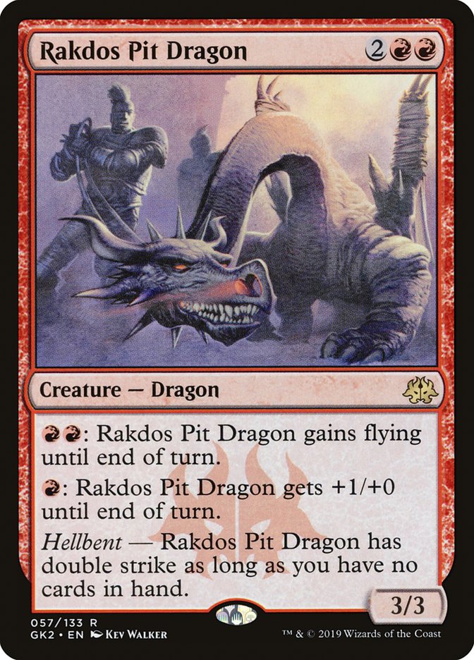 Rakdos Pit Dragon [Ravnica Allegiance Guild Kit] Magic: The Gathering