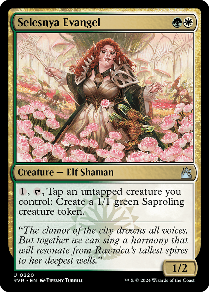 Selesnya Evangel [Ravnica Remastered] Magic: The Gathering