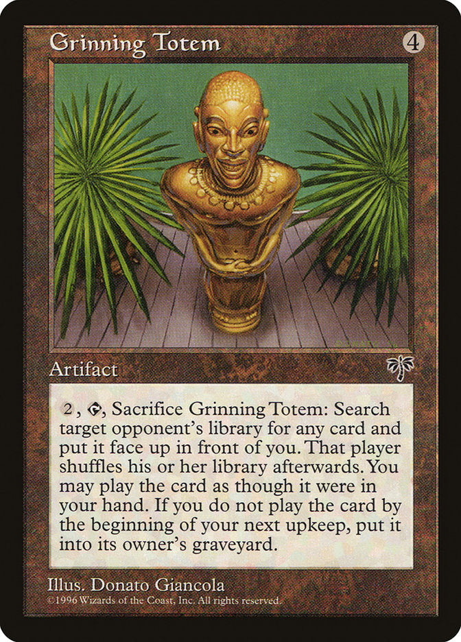 Grinning Totem [Mirage] Magic: The Gathering