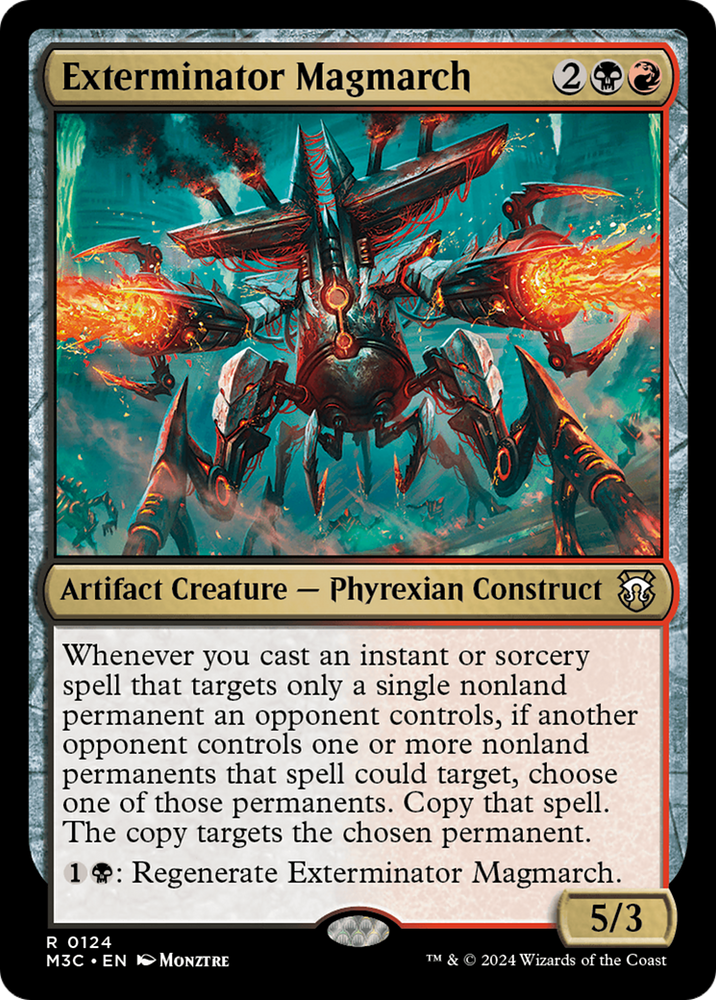 Exterminator Magmarch [Modern Horizons 3 Commander] Magic: The Gathering