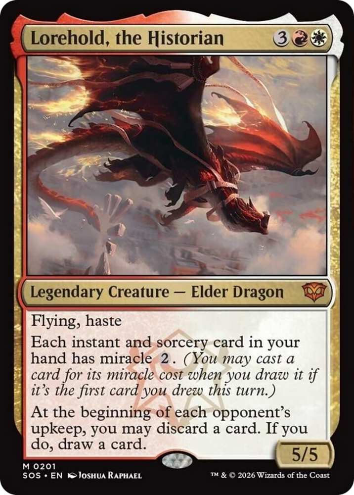 Lorehold, the Historian [Secrets of Strixhaven] Magic: The Gathering