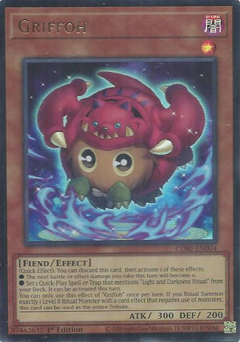 Griffoh [CORI-EN004] Ultra Rare - Yugioh Cards For Your TCG Needs!