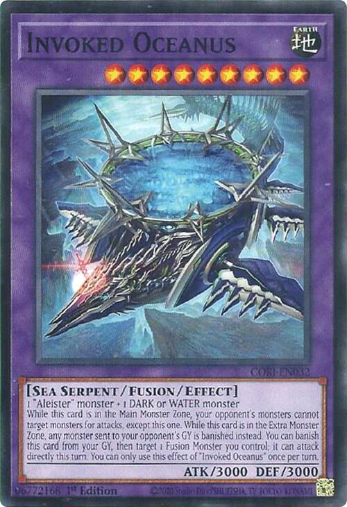 Invoked Oceanus [CORI-EN032] Common - Yugioh Cards For Your TCG Needs!