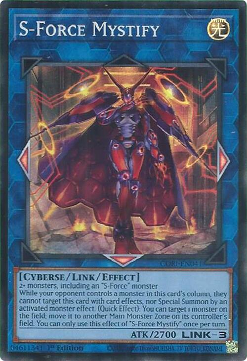 S-Force Mystify [CORI-EN041] Super Rare - Yugioh Cards For Your TCG Needs!