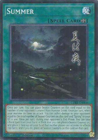 Summer [CORI-EN064] Common - Yugioh Cards For Your TCG Needs!