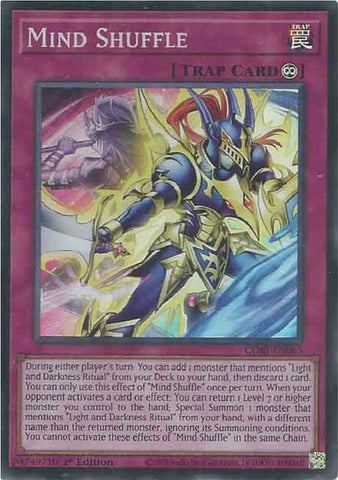 Mind Shuffle [CORI-EN065] Super Rare - Yugioh Cards For Your TCG Needs!