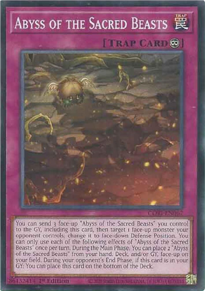 Abyss of the Sacred Beasts [CORI-EN067] Common - Yugioh Cards For Your TCG Needs!