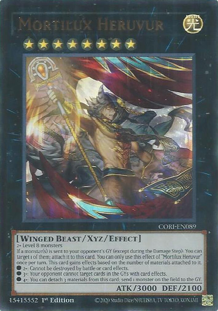 Mortilux Heruvur [CORI-EN089] Ultra Rare - Yugioh Cards For Your TCG Needs!