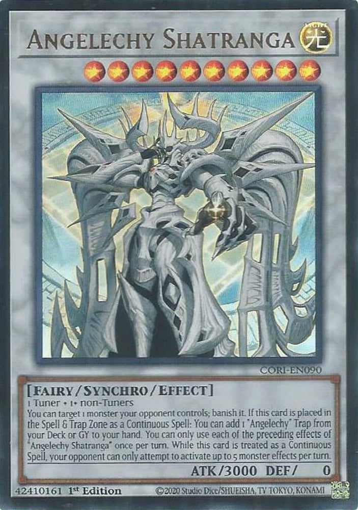 Angelechy Shatranga [CORI-EN090] Ultra Rare - Yugioh Cards For Your TCG Needs!