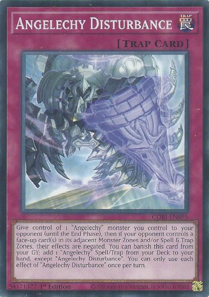 Angelechy Disturbance [CORI-EN095] Common - Yugioh Cards For Your TCG Needs!