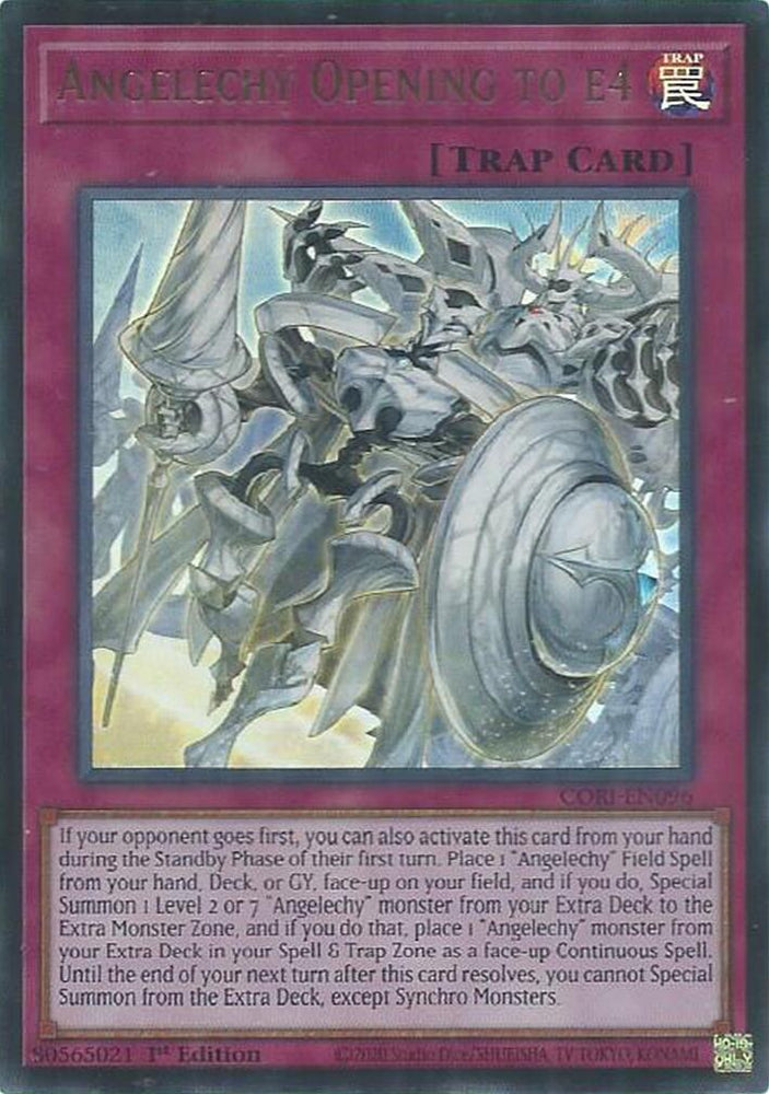 Angelechy Opening to e4 [CORI-EN096] Ultra Rare - Yugioh Cards For Your TCG Needs!