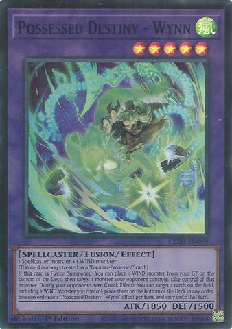 Possessed Destiny - Wynn [CORI-EN099] Super Rare - Yugioh Cards For Your TCG Needs!