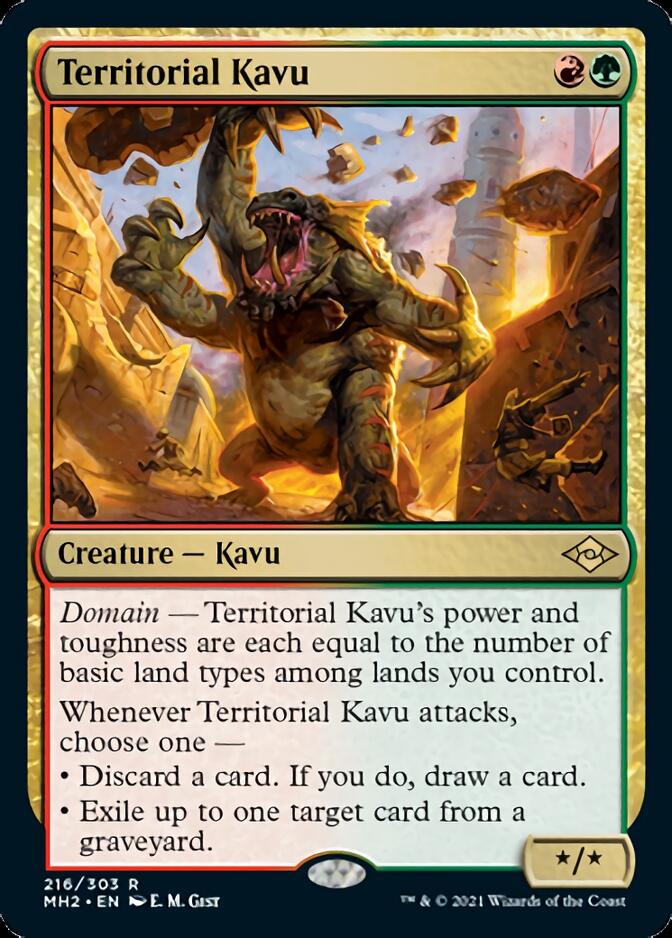 Territorial Kavu [Modern Horizons 2] Magic: The Gathering