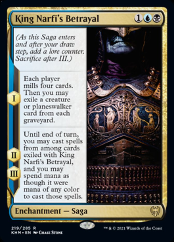 King Narfi's Betrayal [Kaldheim] Magic: The Gathering
