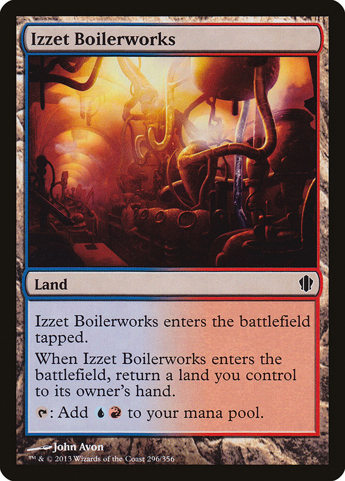 Izzet Boilerworks [Commander 2013] Magic: The Gathering