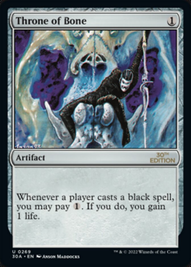 Throne of Bone [30th Anniversary Edition] Magic: The Gathering