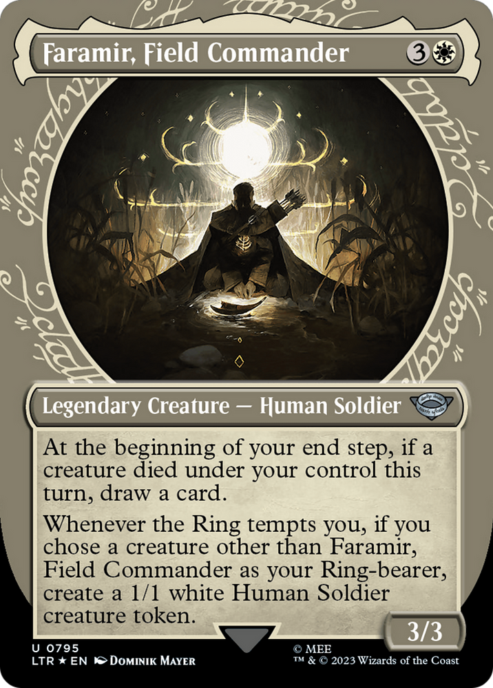 Faramir, Field Commander (Showcase) (Surge Foil) [The Lord of the Rings: Tales of Middle-Earth] Magic: The Gathering
