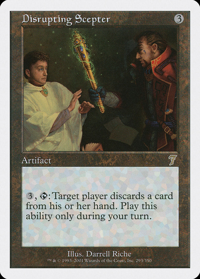 Disrupting Scepter [Seventh Edition] Magic: The Gathering