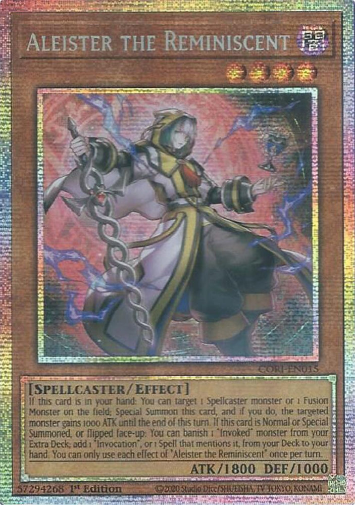 Aleister the Reminiscent [CORI-EN015] Starlight Rare - Yugioh Cards For Your TCG Needs!