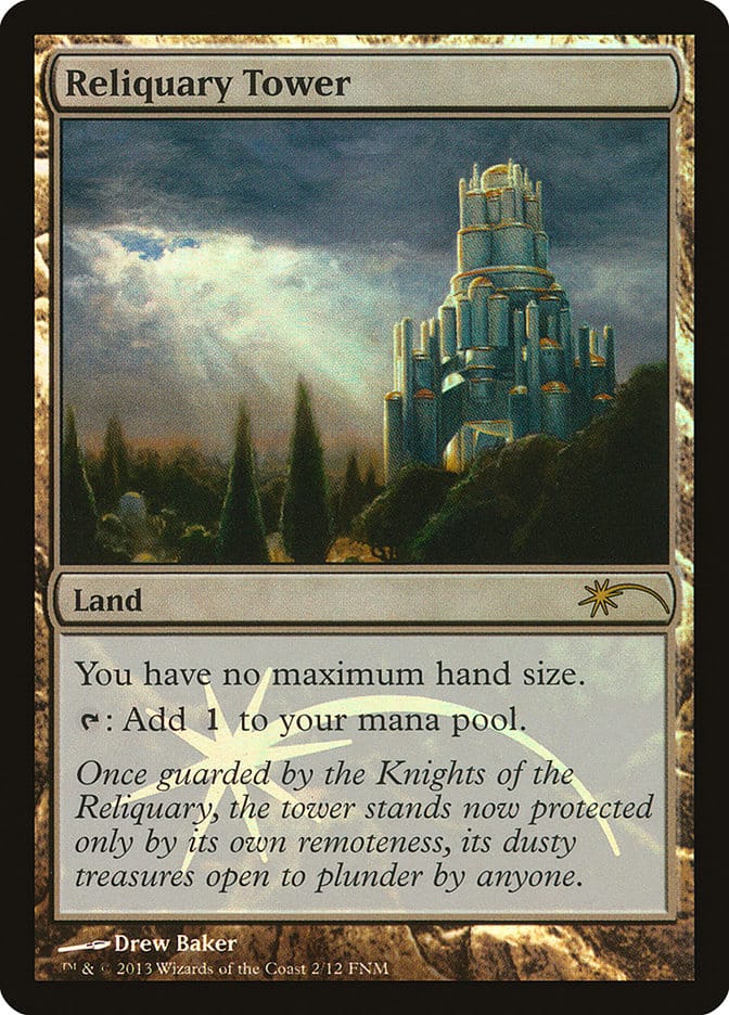 Reliquary Tower [Friday Night Magic 2013] Magic: The Gathering