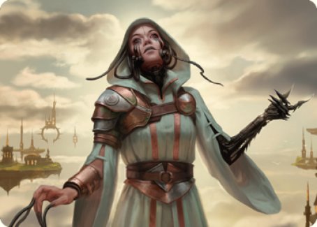 Phyrexian Missionary Art Card [Dominaria United Art Series] Magic: The Gathering