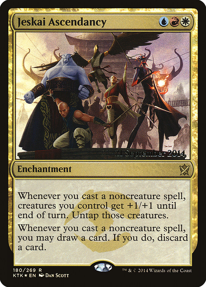 Jeskai Ascendancy [Khans of Tarkir Prerelease Promos] Magic: The Gathering