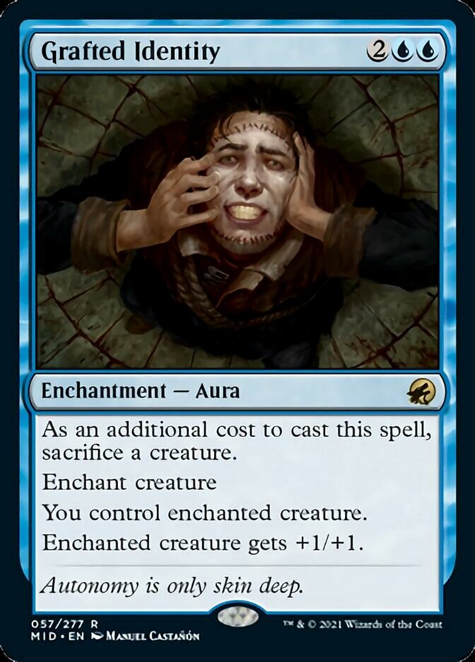 Grafted Identity [Innistrad: Midnight Hunt] Magic: The Gathering