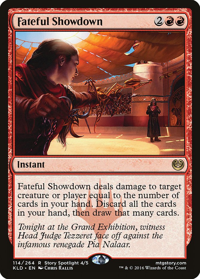 Fateful Showdown [Kaladesh] Magic: The Gathering