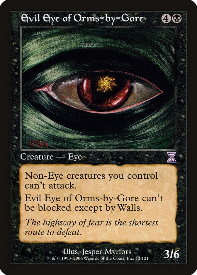 Evil Eye of Orms-by-Gore [Time Spiral Timeshifted] Magic: The Gathering