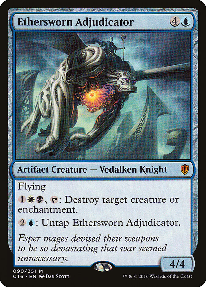 Ethersworn Adjudicator [Commander 2016] Magic: The Gathering