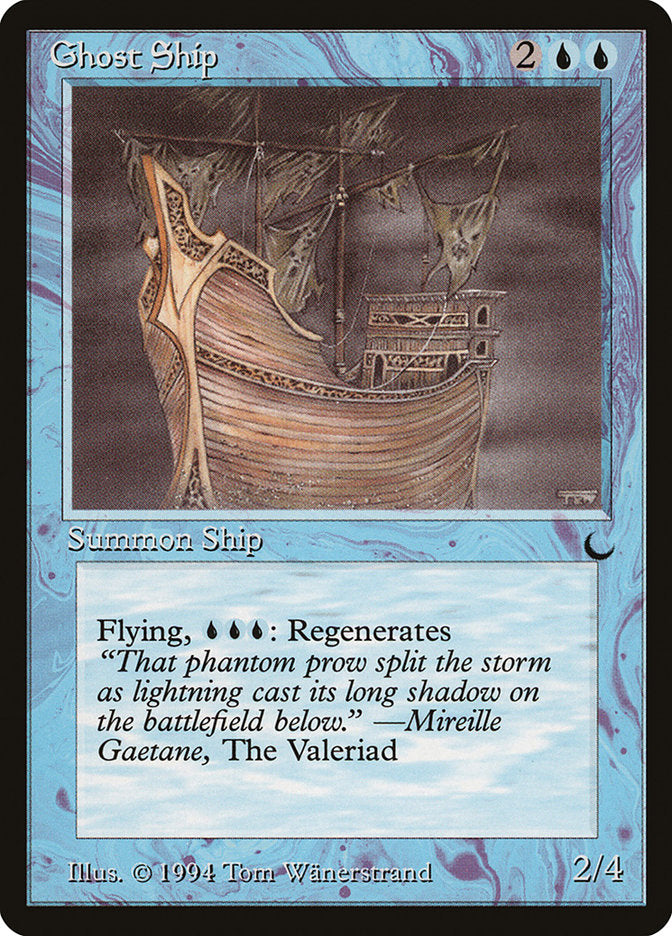Ghost Ship [The Dark] Magic: The Gathering