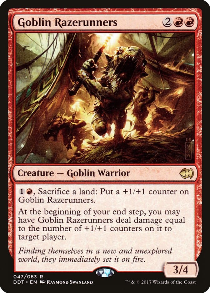 Goblin Razerunners [Duel Decks: Merfolk vs. Goblins] Magic: The Gathering