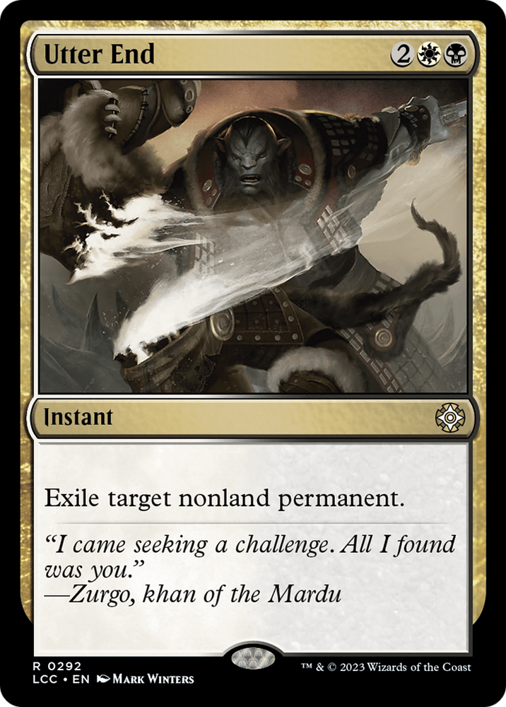 Utter End [The Lost Caverns of Ixalan Commander] Magic: The Gathering
